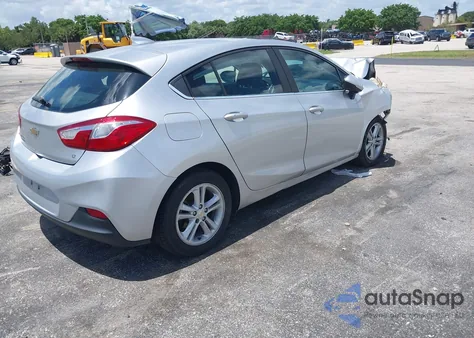 2017 Chevrolet Cruze Lt Auto из США, поврежденный, VIN 3G1BE6SM8HS566935